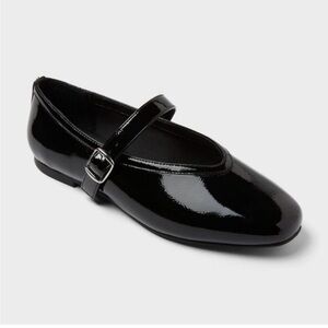 A New Day Black Patent Mary Jane Shoes